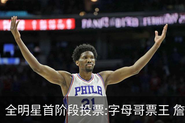 全明星首阶段投票:字母哥票王 詹姆斯西部票王